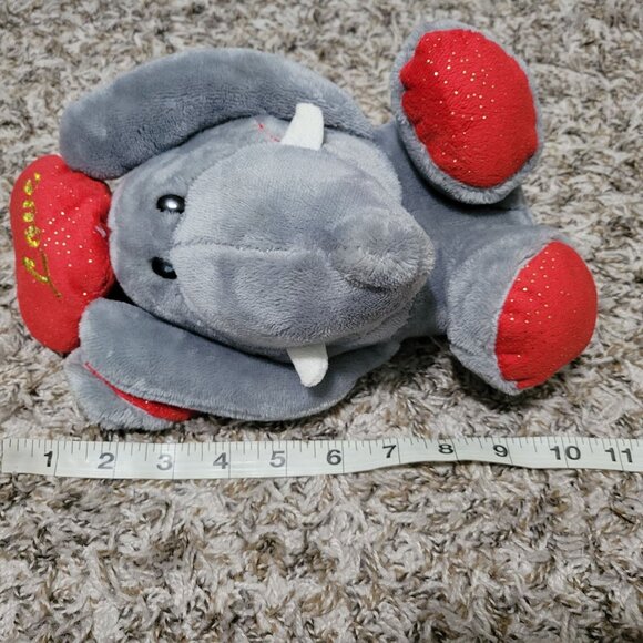 Valentines Day Elephant 10 inch Plush Love Heart Stuffed Toy Animal Adventure - Picture 3 of 5